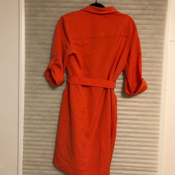 Orange dress size 14 by Sharagano - Picture 5 of 5